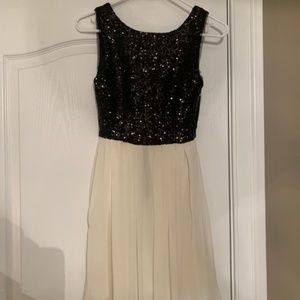 Flirty semi-formal dress